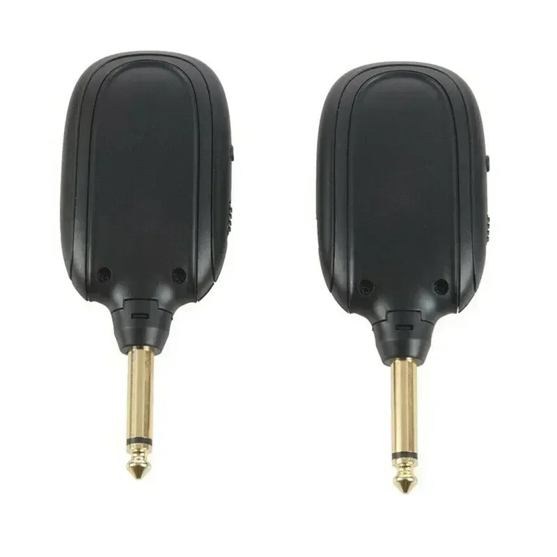Transmisor y receptor inalámbrico para guitarra de 50M, sonido original sin demora, recargable, para guitarra eléctrica, bajo, ukelele, uso en escenario y estudio.