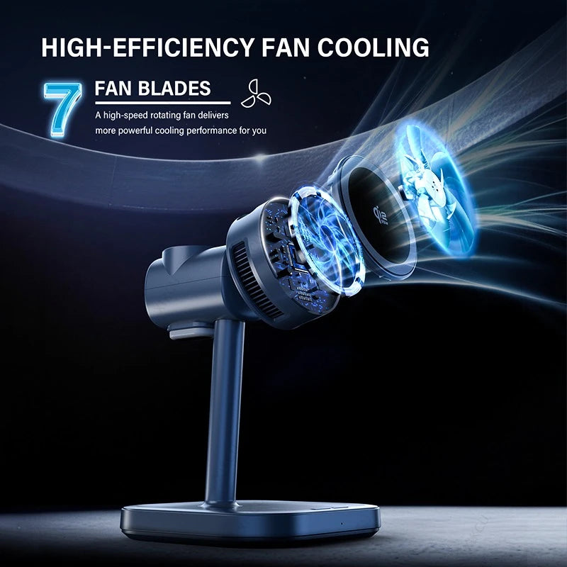 Cargador Inalámbrico Magnético Qi2 25W con LED