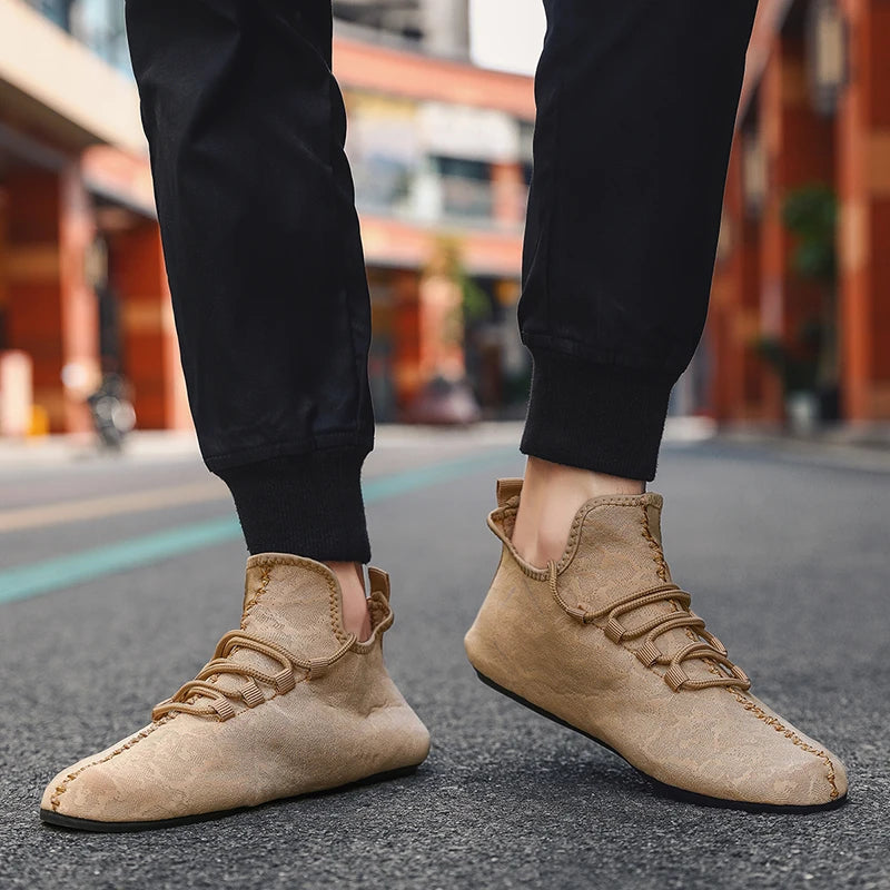 YRZL mocasines de malla para hombre, mocasines para conducir, zapatos planos de alta calidad para caminar, mocasines informales antideslizantes transpirables, zapatos de verano para hombre