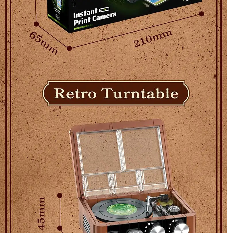 Consola de Juegos de la Serie Electrónica Retro JAKI, Bloques de Construcción de Alta Calidad, Modelo MOC, Ensamblaje Creativo, Adorno, Regalo de Cumpleaños para Niños