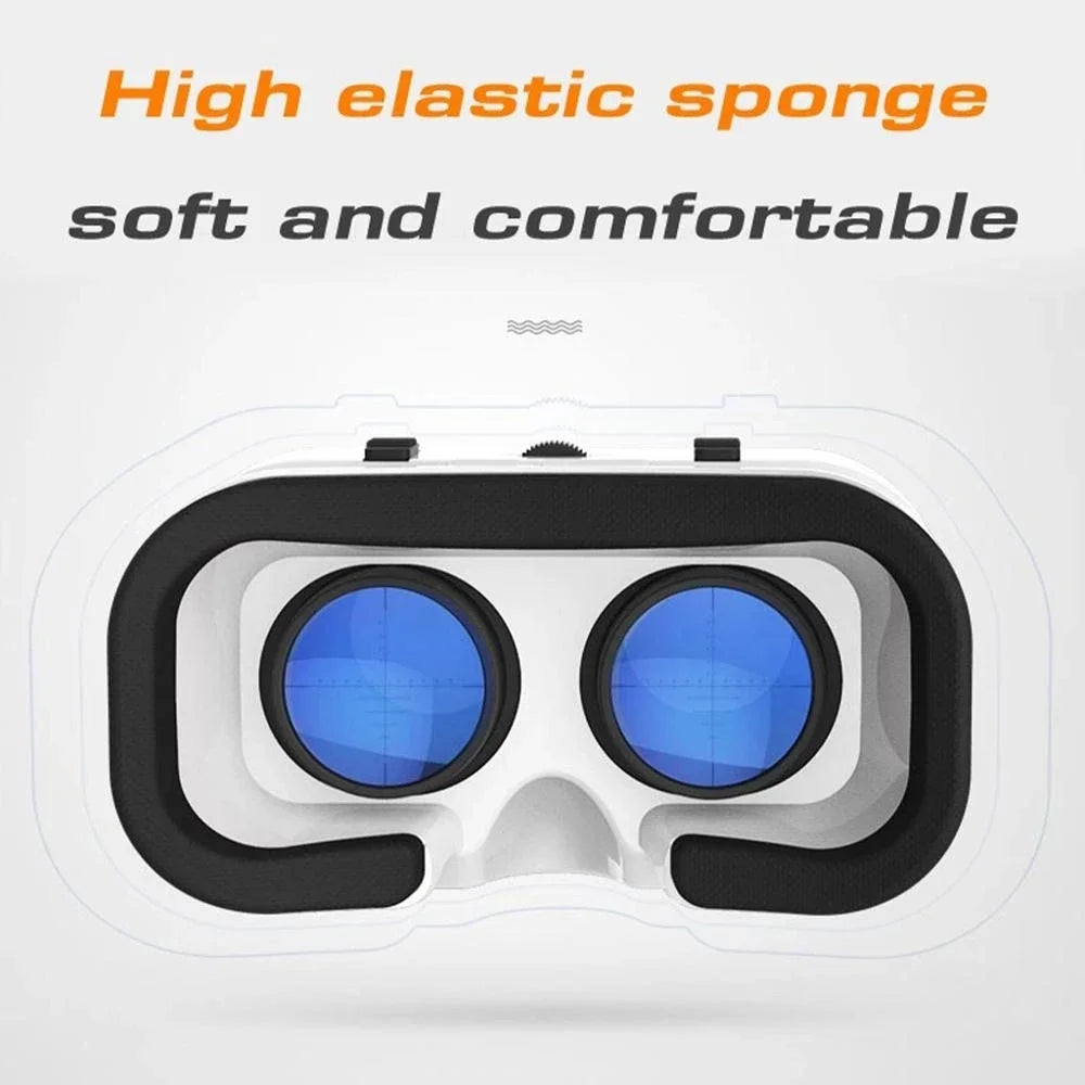 Gafas Shinecon 3D VR, gafas Viar de realidad Virtual, dispositivos de auriculares, lentes de casco inteligentes para teléfono móvil, visor de teléfonos inteligentes