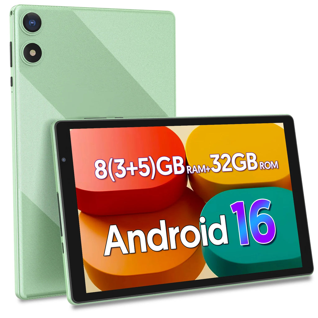 Tablet BAKEN Android 16 de 10 pulgadas, 4GB RAM, 32GB ROM, WiFi 6