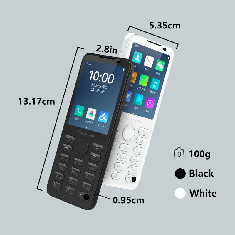 Qin F21 Pro compatible con Google RAM3GB/4GB Rom 32GB/64GB pantalla táctil 2,8 pulgadas Android11 MTK6761