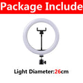 Anillo de luz LED para Selfie de 16/26/33cm, luz de relleno para fotografía, lámpara de anillo Led, luz de anillo para grabación de vídeo, transmisión en vivo, lámpara para Selfie