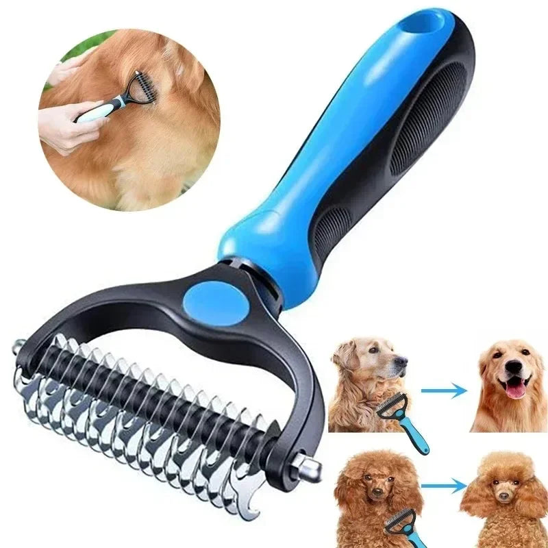 Cepillo Removedor de Pelo Autolimpiante para Mascotas
