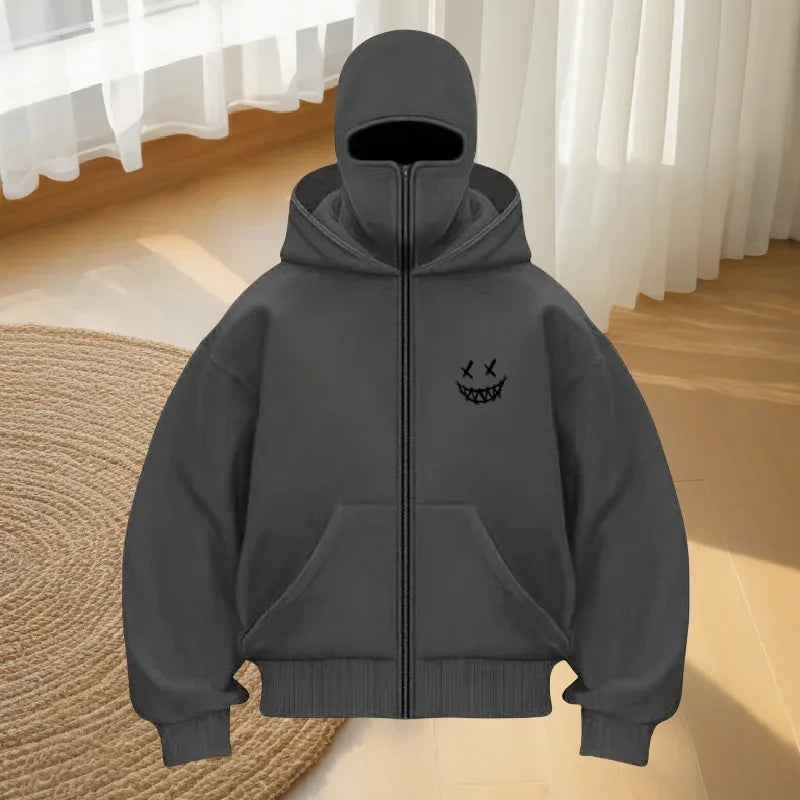 Buzo con Capucha y Cremallera para Hombre – Estilo Urbano