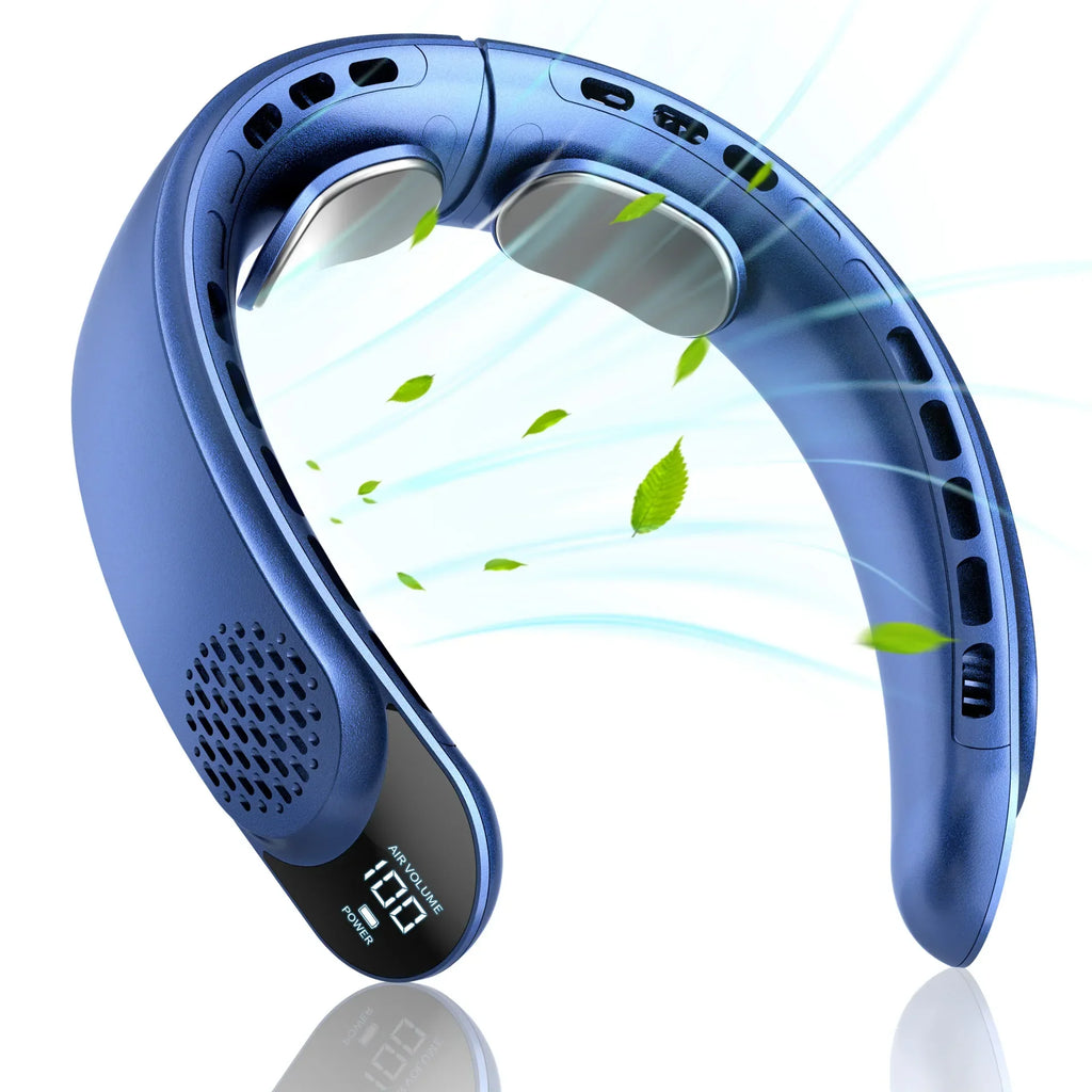 Ventilador de Cuello Portátil 4000mAh con 3 Velocidades