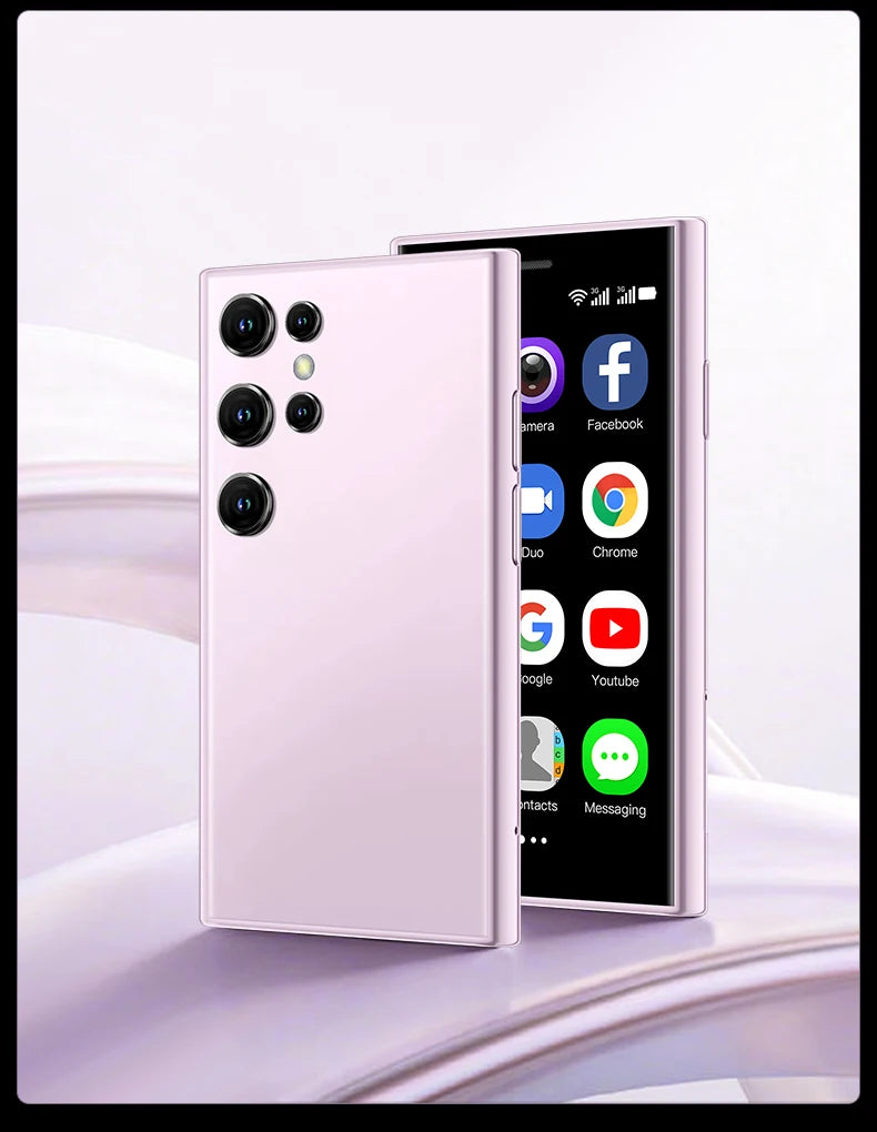 Teléfonos Inteligentes SOYES S23 Pro y Mini 24, Android 8.1, Doble SIM, Pantalla HD de 3.0'', Batería de 1000 mAh, WIFI, Bluetooth, 3G, Teléfono Móvil Pequeño