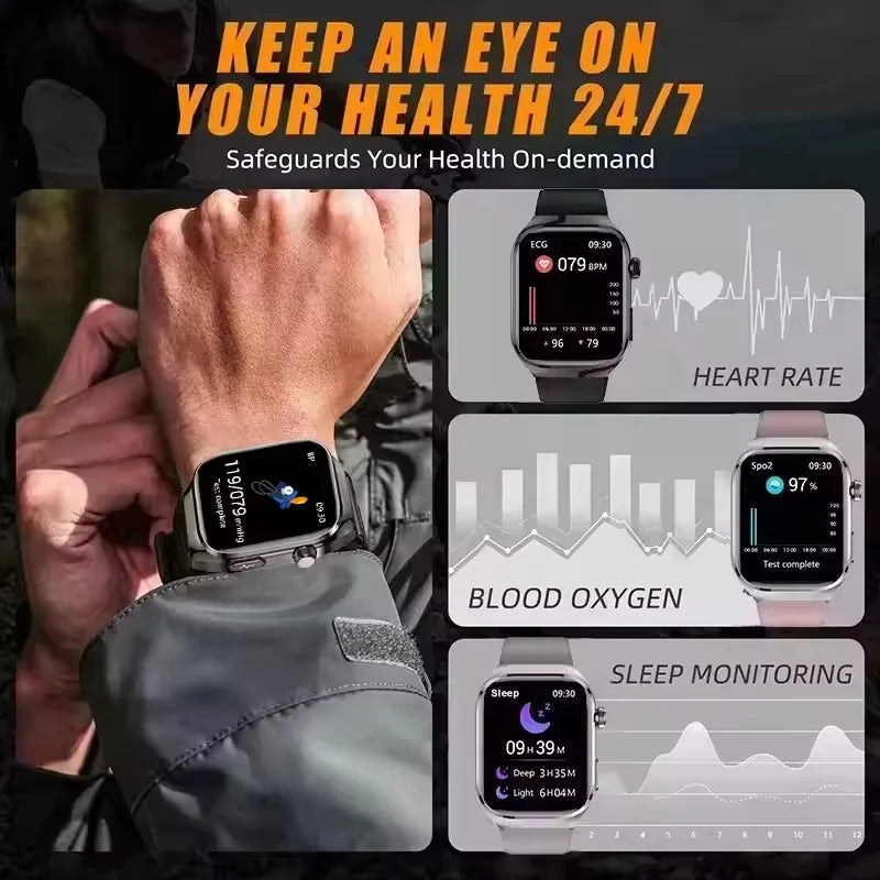 Reloj Inteligente Enfermería ECG+PPG Presión