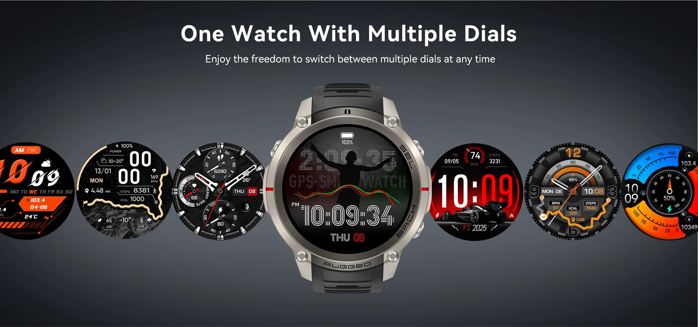 Reloj Inteligente GPS 1.43 Mapa Sin Conexión