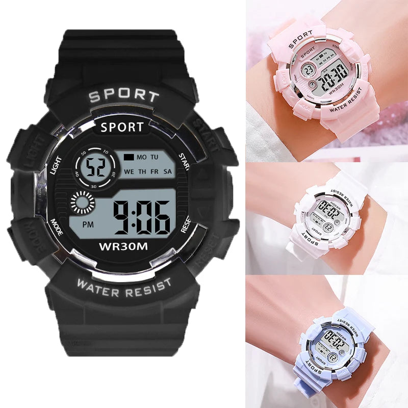 Reloj Digital YIKAZE Deportivo LED para Niños
