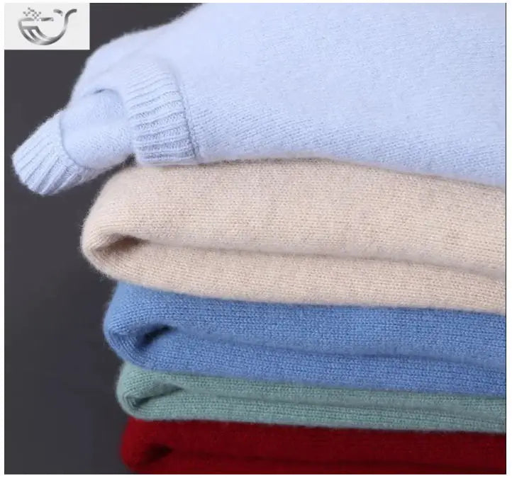 Suéter de Punto con Cuello Redondo para Hombre - Holgado, Otoño Invierno