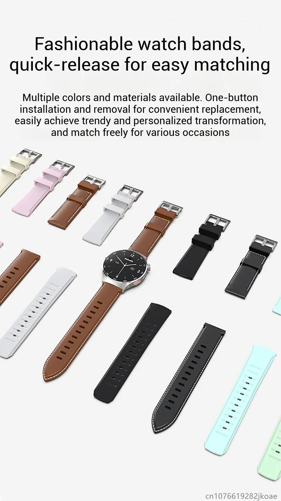 Reloj Inteligente Philips IA Grabación y Traducción