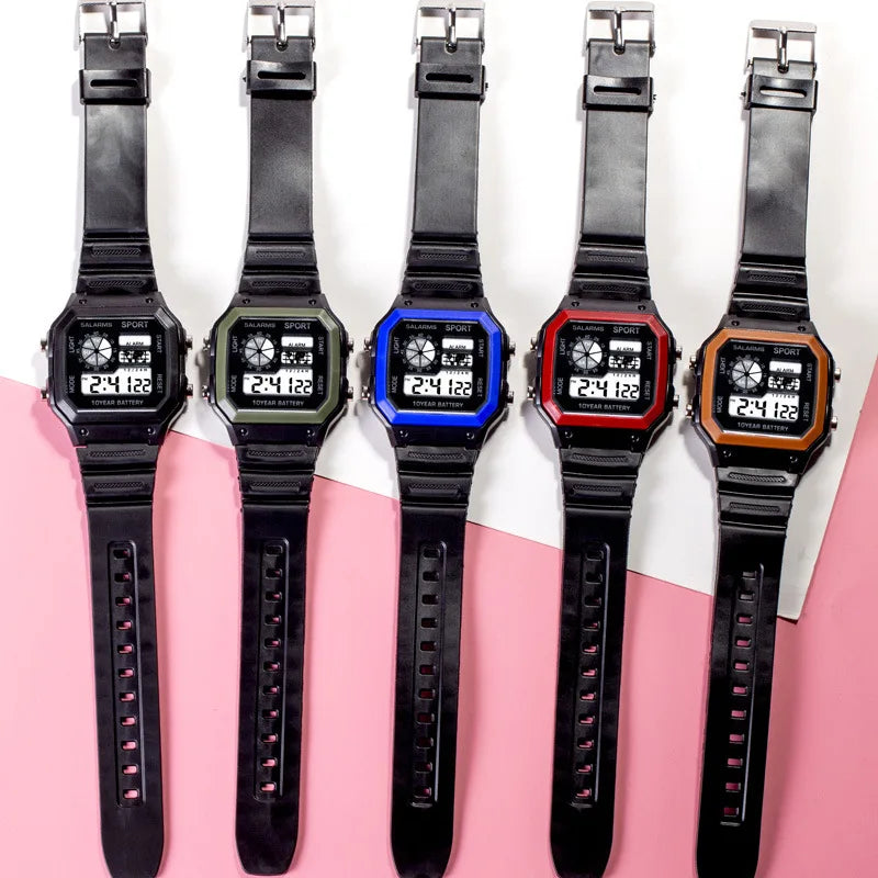 Reloj Deportivo YIKAZE Digital LED con Cuenta Atrás