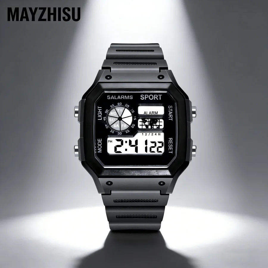 Reloj Deportivo Digital LED YIKAZE para Hombre