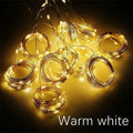 Guirnalda de luces LED de 3M para decoración de hadas, Lámpara USB de 8 modos para el hogar, jardín, fiesta de Navidad, Año Nuevo y boda