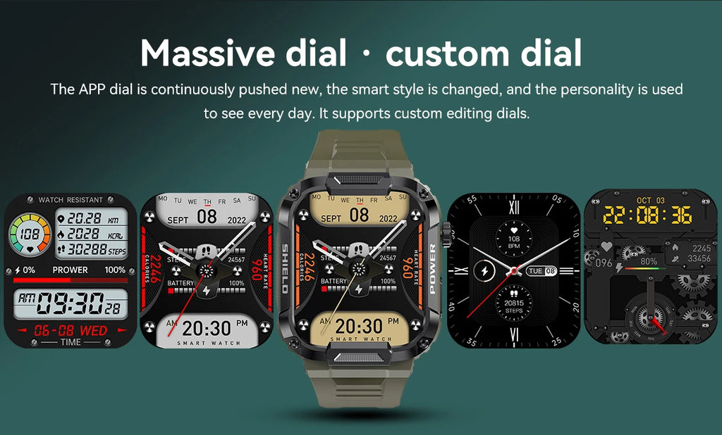 Reloj Inteligente con Monitor de Actividad Física y Bluetooth