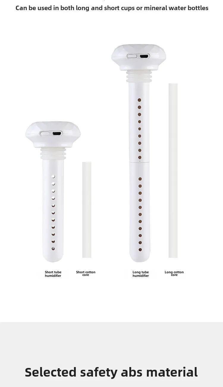Humidificador ultrasónico X7 con difusor de aceites esenciales y carga USB