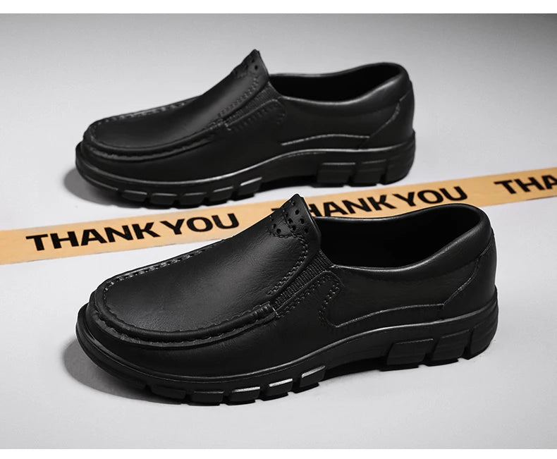 Zapatos de Chef Antideslizantes para Hombre — Suela EVA, Resistentes al Aceite
