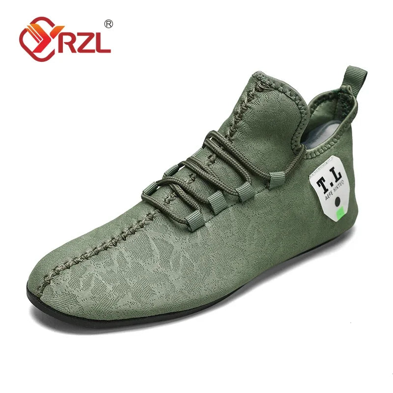 Mocasines de malla transpirables para hombre - Zapatos verano