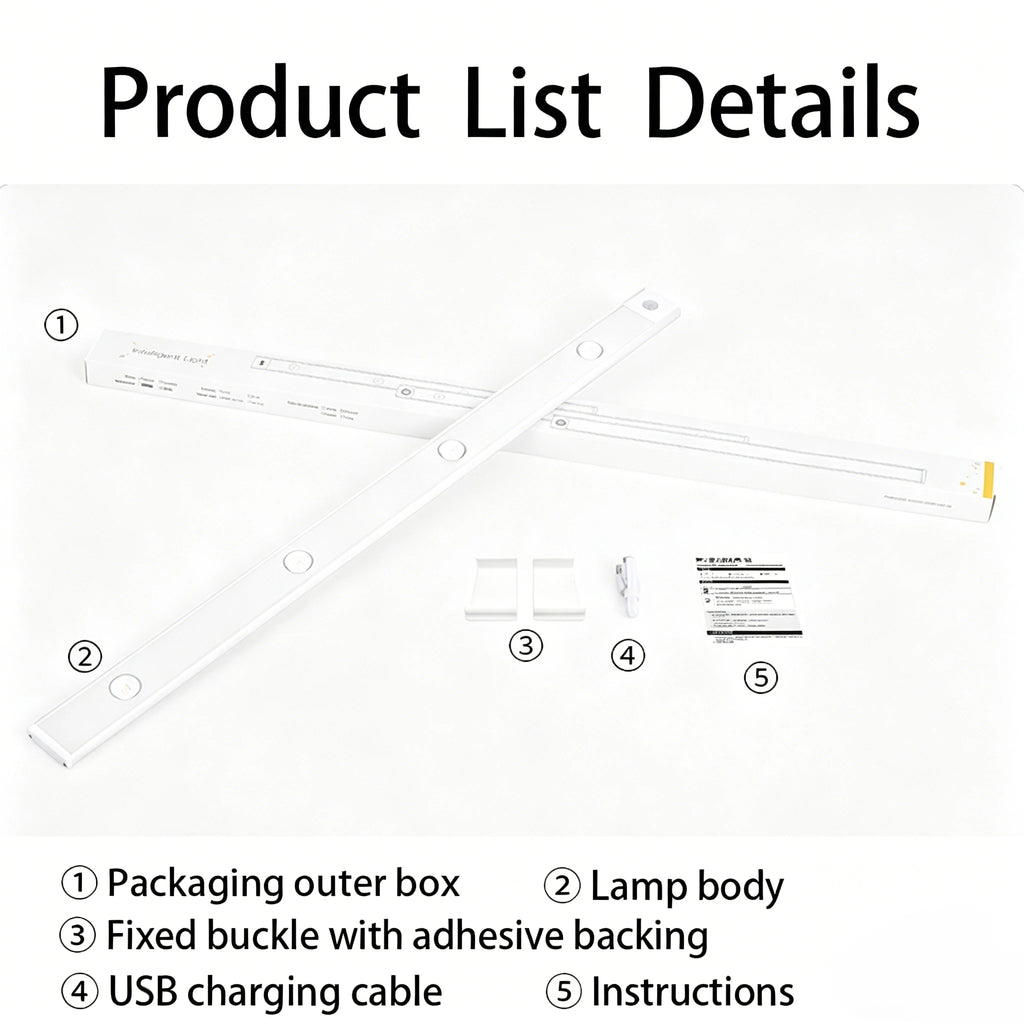Luz LED Nocturna Regulable con Sensor para Armario