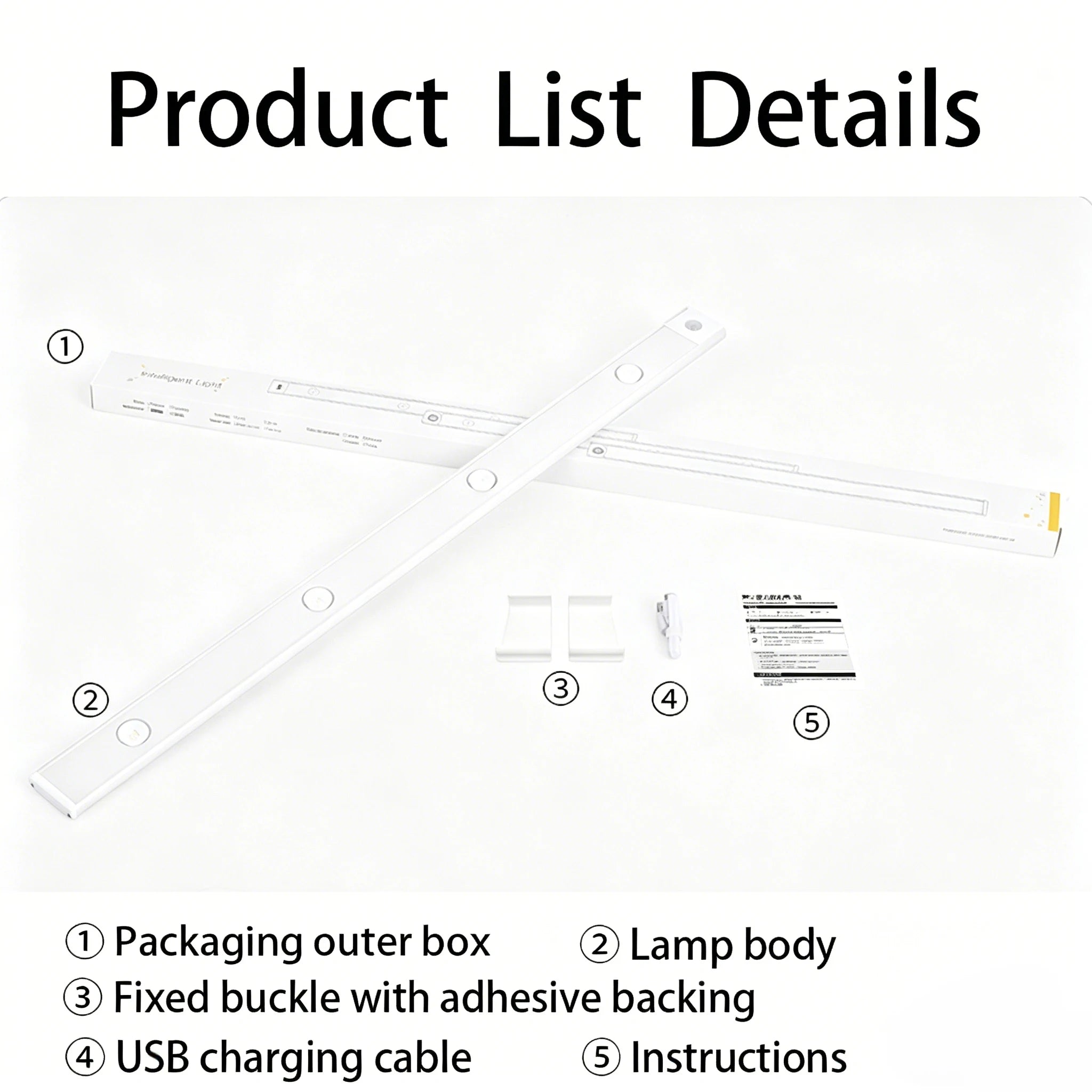 Luz LED Nocturna Regulable con Sensor para Armario