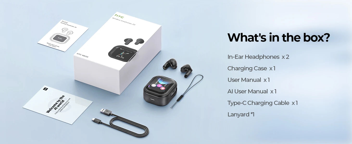 HTC NE20 Auriculares Traductor de Idiomas 6 en 1