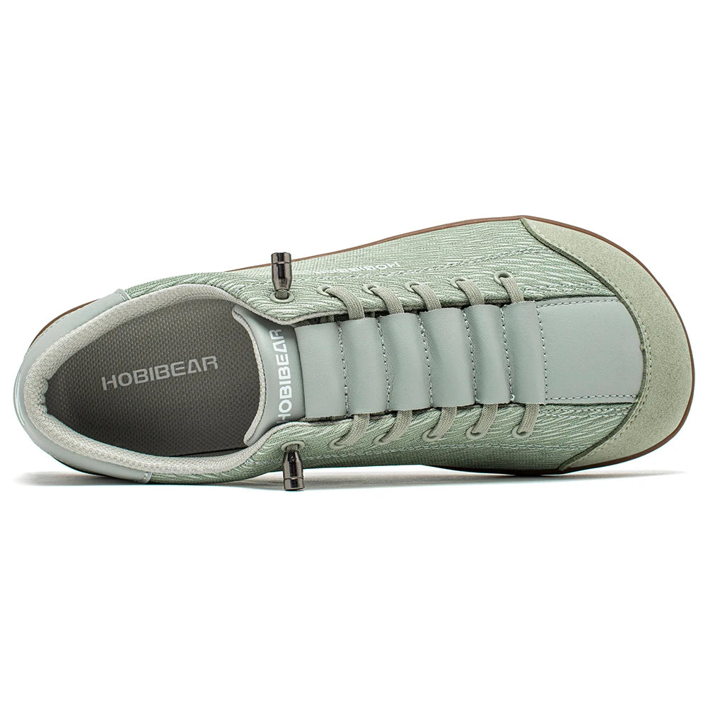 HOBIBEAR Zapatos de malla con punta ancha para hombre, zapatillas sin cordones, transpirables, ligeras, para caminar, con efecto tie-dye, unisex