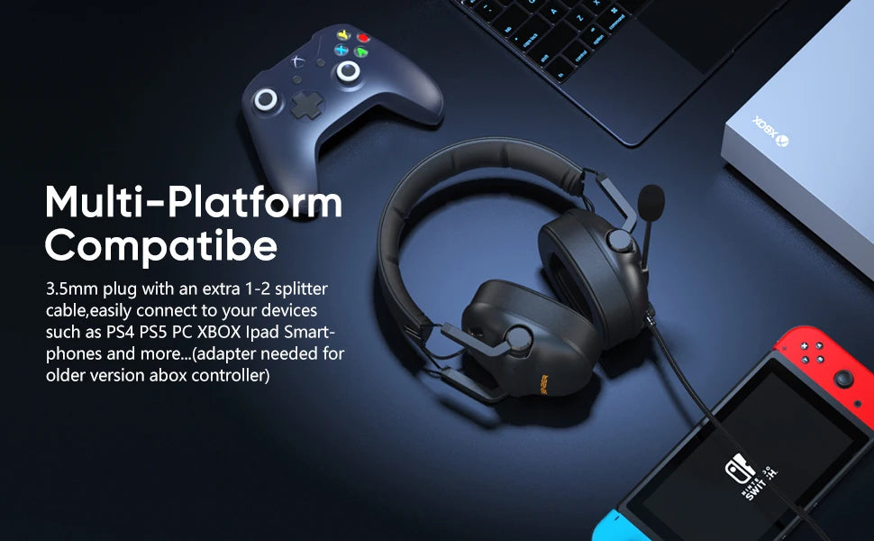 Auriculares Gaming SENZER SG500 con Micrófono y Sonido Envolvente