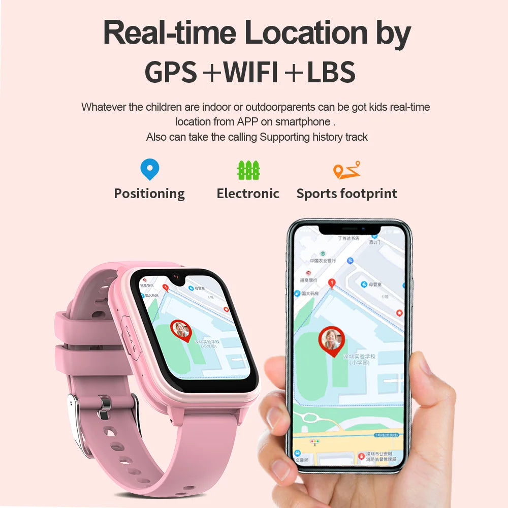 Reloj Inteligente 4G para Niños KT33 con GPS, WiFi y Videollamada