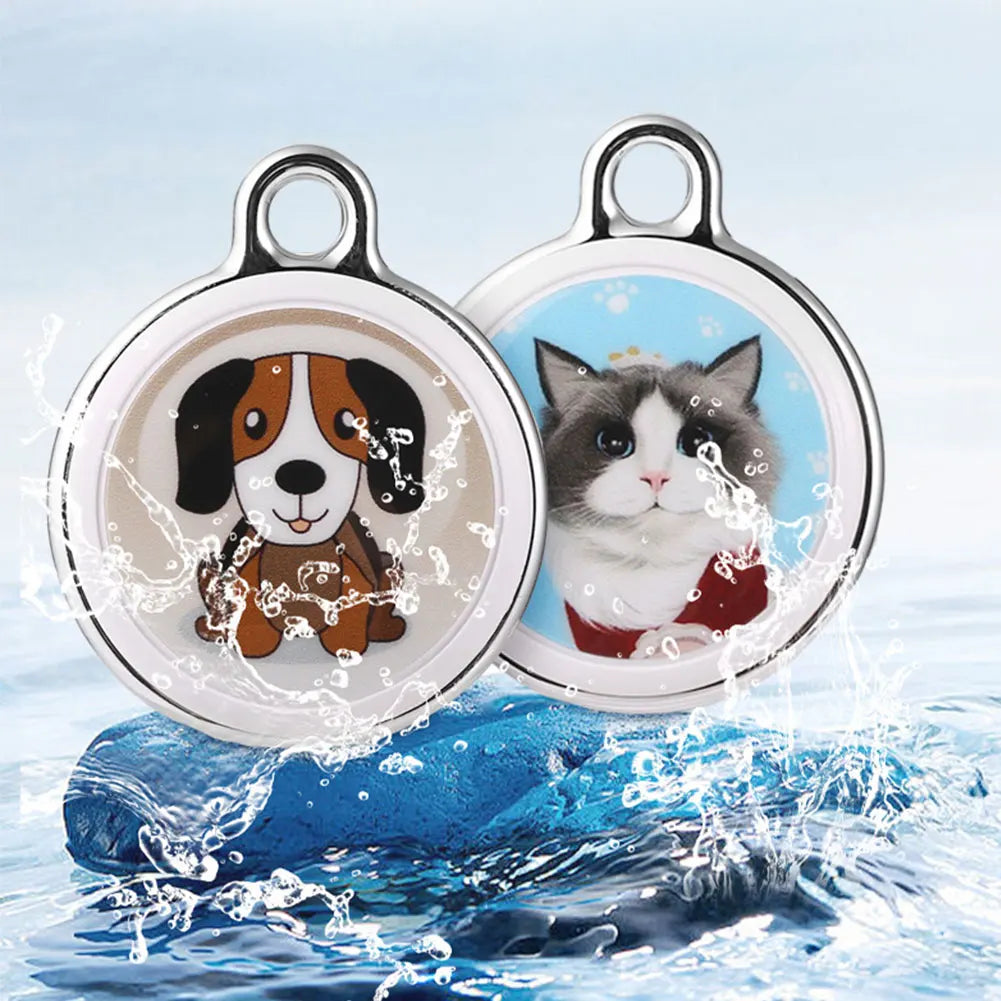 Localizador GPS antipérdida, dispositivo de seguimiento GPS compatible con Bluetooth, rastreador de actividad inteligente resistente al agua para perros y gatos