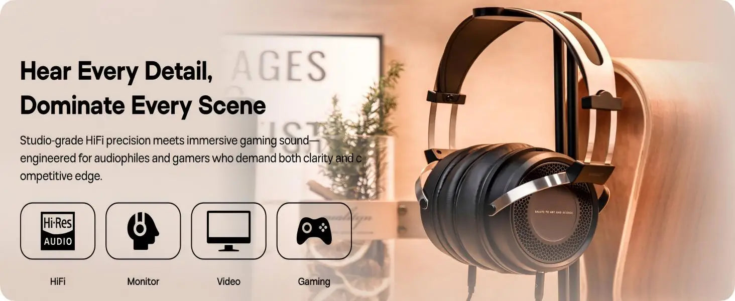 Auriculares SIMGOT EP5 Driver Dinámico 50mm Hi-Fi Over-Ear