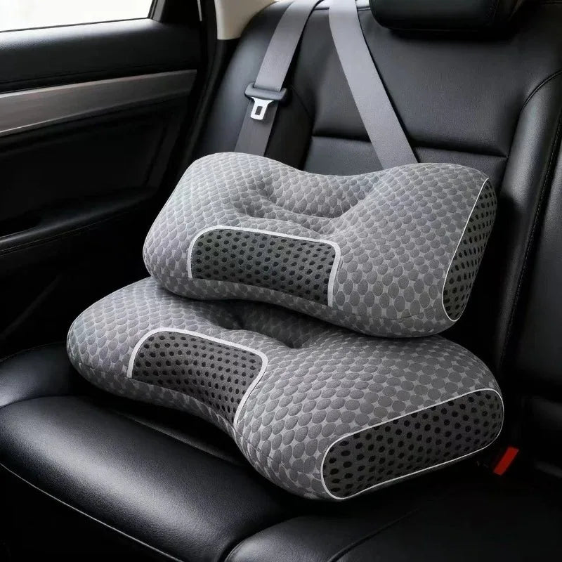 Almohada cervical de punto antideslizante para dormir profundo