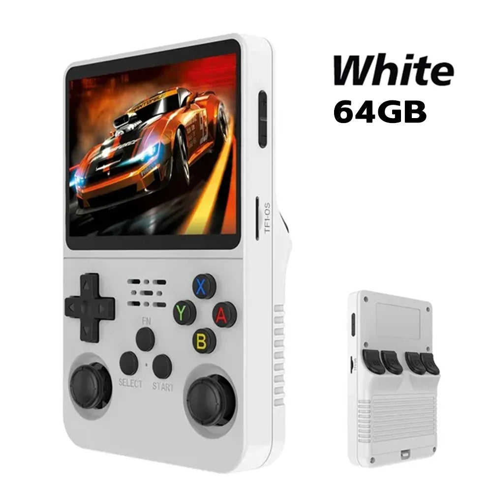 Consola de Juegos Retro R36S ARKOS, Pantalla IPS 3.5 Pulgadas, 64GB