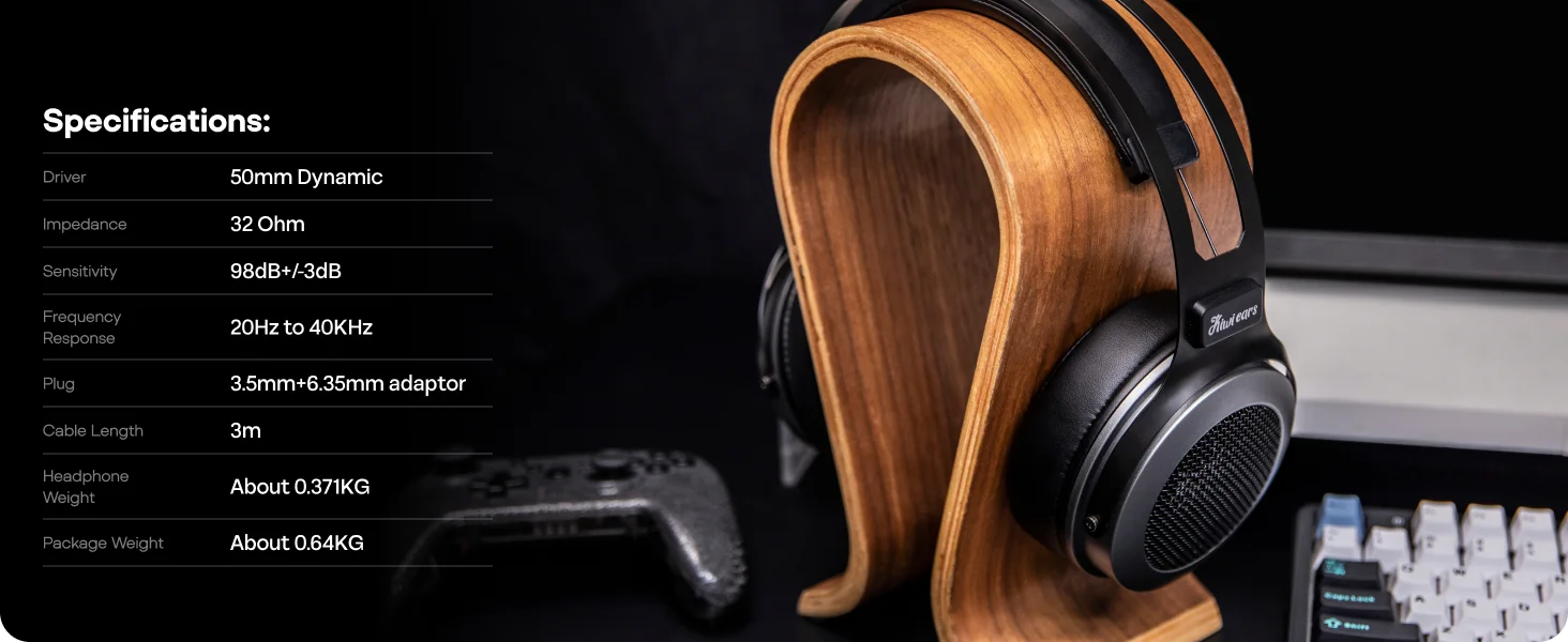 Auriculares Kiwi Ears Altruva Hi-Fi Open Back 50mm