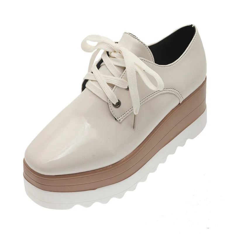Mocasines de Plataforma para Mujer – Suela Gruesa Brogue