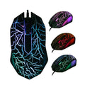 Ratones de ordenador de 3200DPI, ratón profesional LED colorido para videojuegos, ultrapreciso para Gamer Dota2 LOL, ratón ergonómico con cable USB