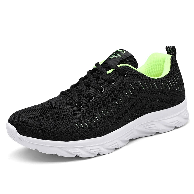 YRZL Zapatillas para correr para hombre, zapatillas deportivas ligeras a la moda, zapatillas transpirables para caminar, zapatillas deportivas cómodas para hombre