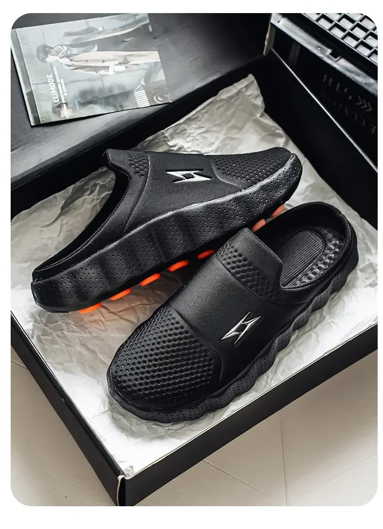 Mocasines casuales para hombre de tela transpirable y suela antideslizante