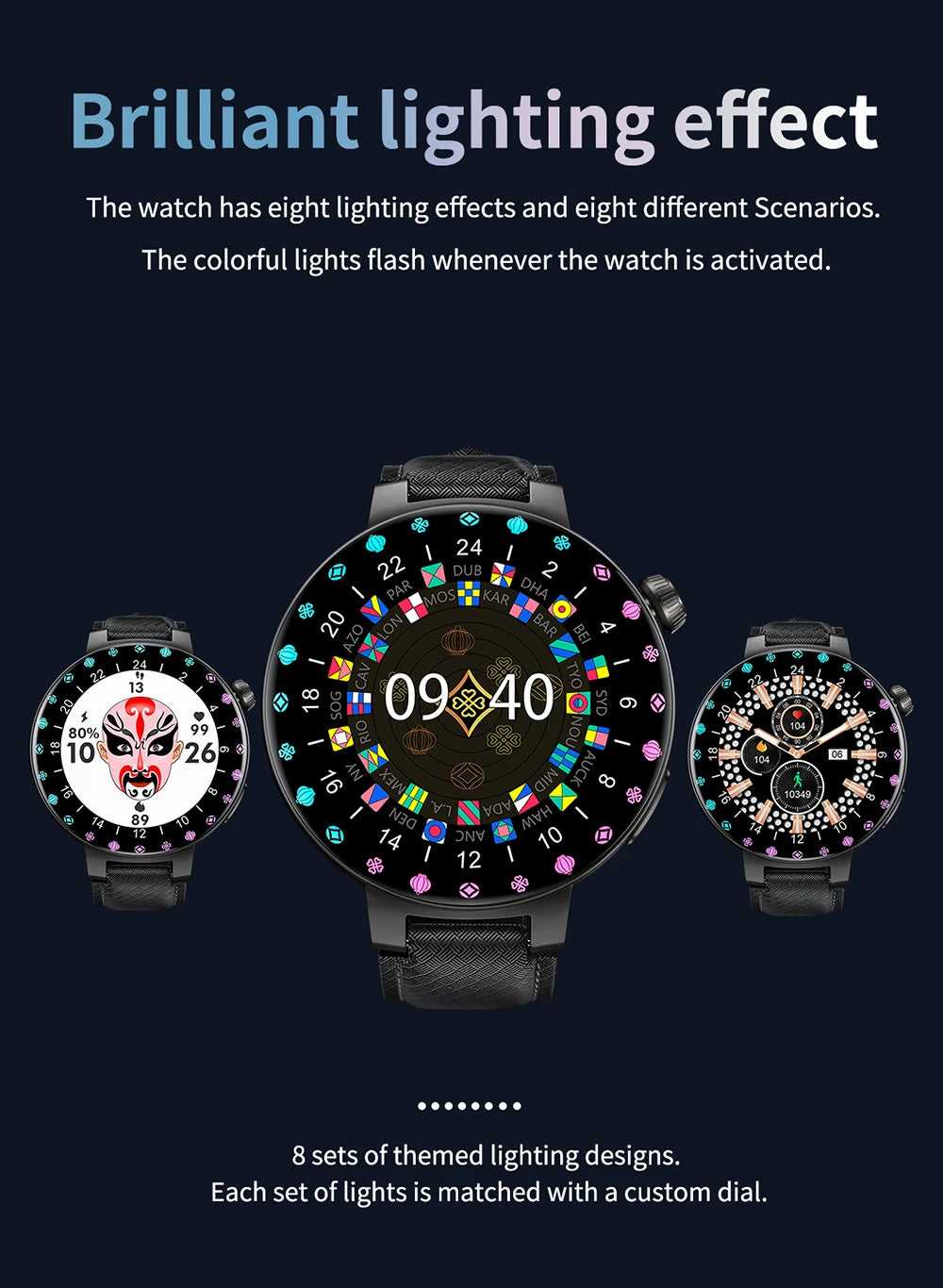 KUMI GT6 Pro Reloj Inteligente AMOLED NFC