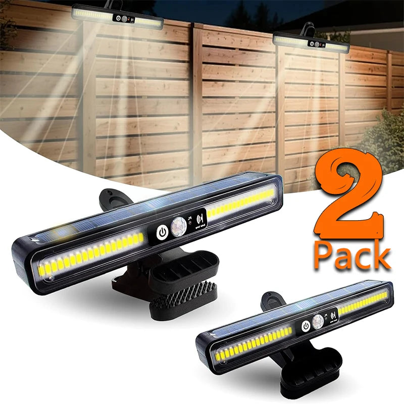 Luces Solares con Sensor de Movimiento para Valla