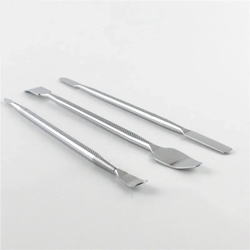 Kit de herramientas de reparación de teléfonos Universal, cuchillas de desmontaje, herramienta de apertura de palanca, Kit de palanca de desmontaje de Metal, espátula para teléfono, juego de herramientas de mano