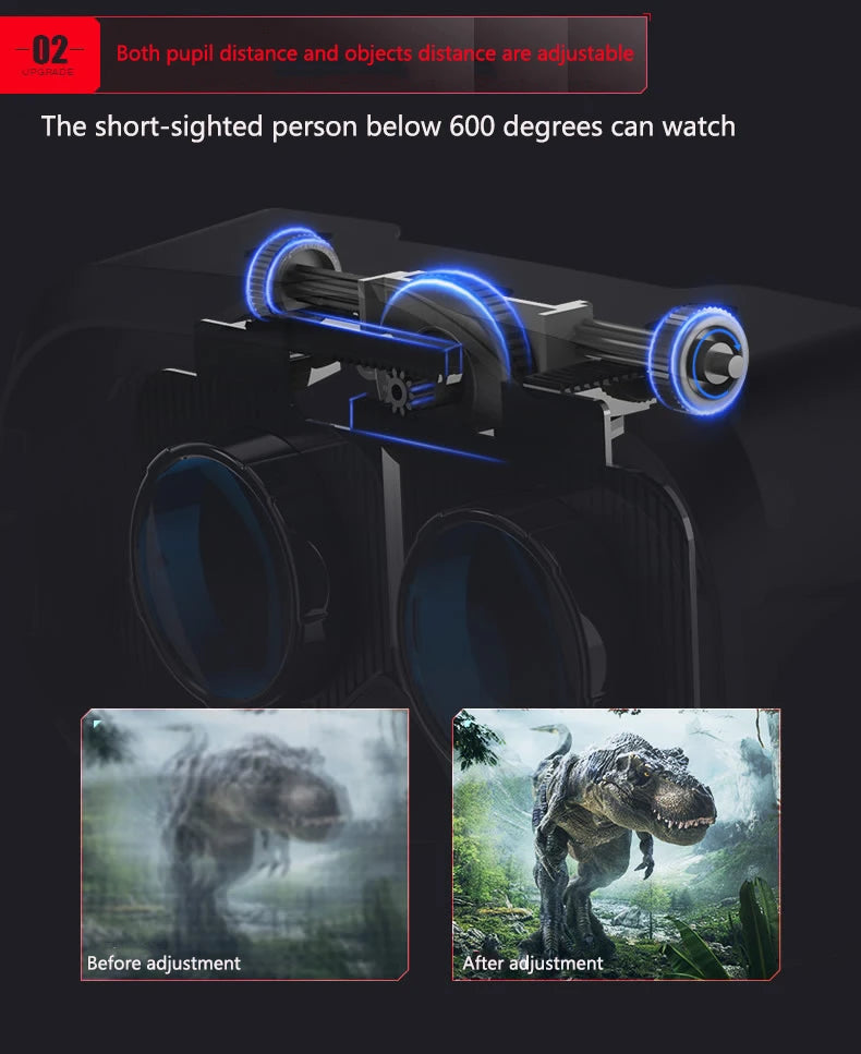 Gafas VR 3D, auriculares de realidad Virtual, dispositivos, lentes para casco, gafas inteligentes para teléfonos inteligentes, teléfono móvil, juego de visor Viar