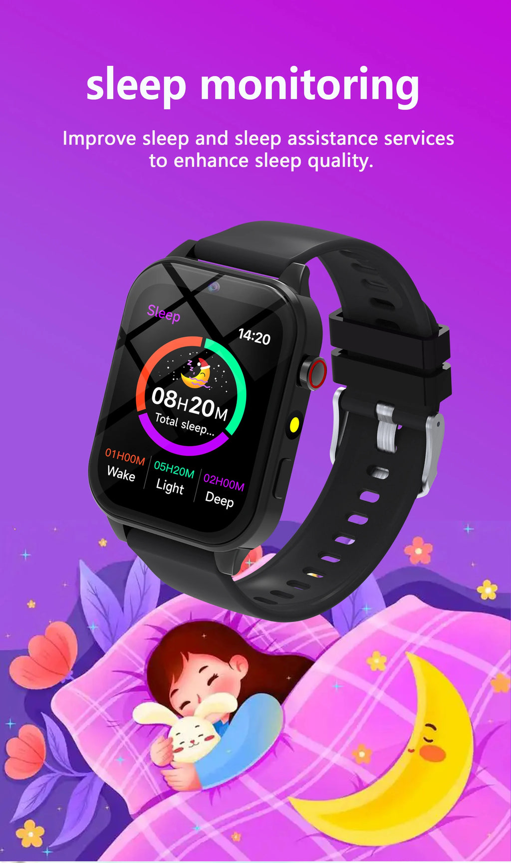 Reloj Inteligente Niños Pantalla Táctil Juegos