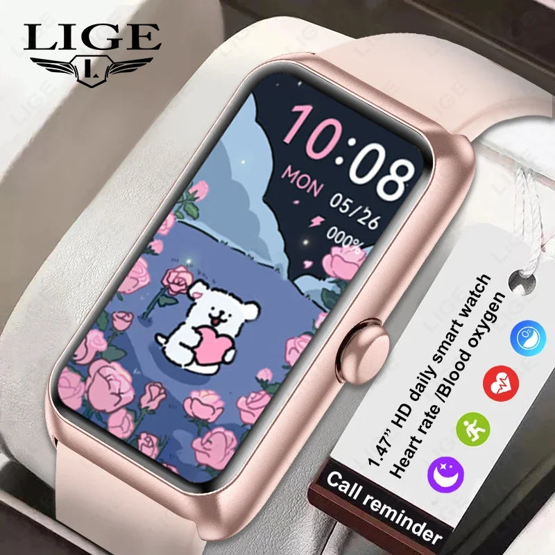 Reloj Inteligente LIGE Fitness Monitor Cardíaco y SpO2