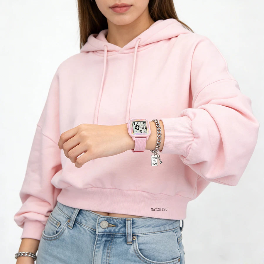Reloj Deportivo Ultrafino Luminoso MAYZHISU Pareja