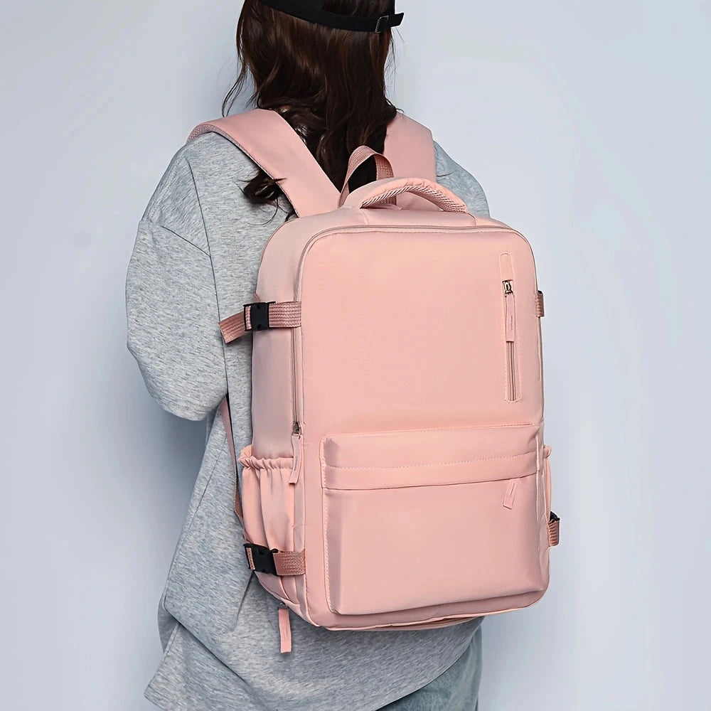 Juego de 2 Mochilas de Viaje, Mochila de Mano 180 °     Bolso de Mano Mini con Compartimento para Zapatos de Apertura Completa, Ideal para Viajes de Fin de Semana