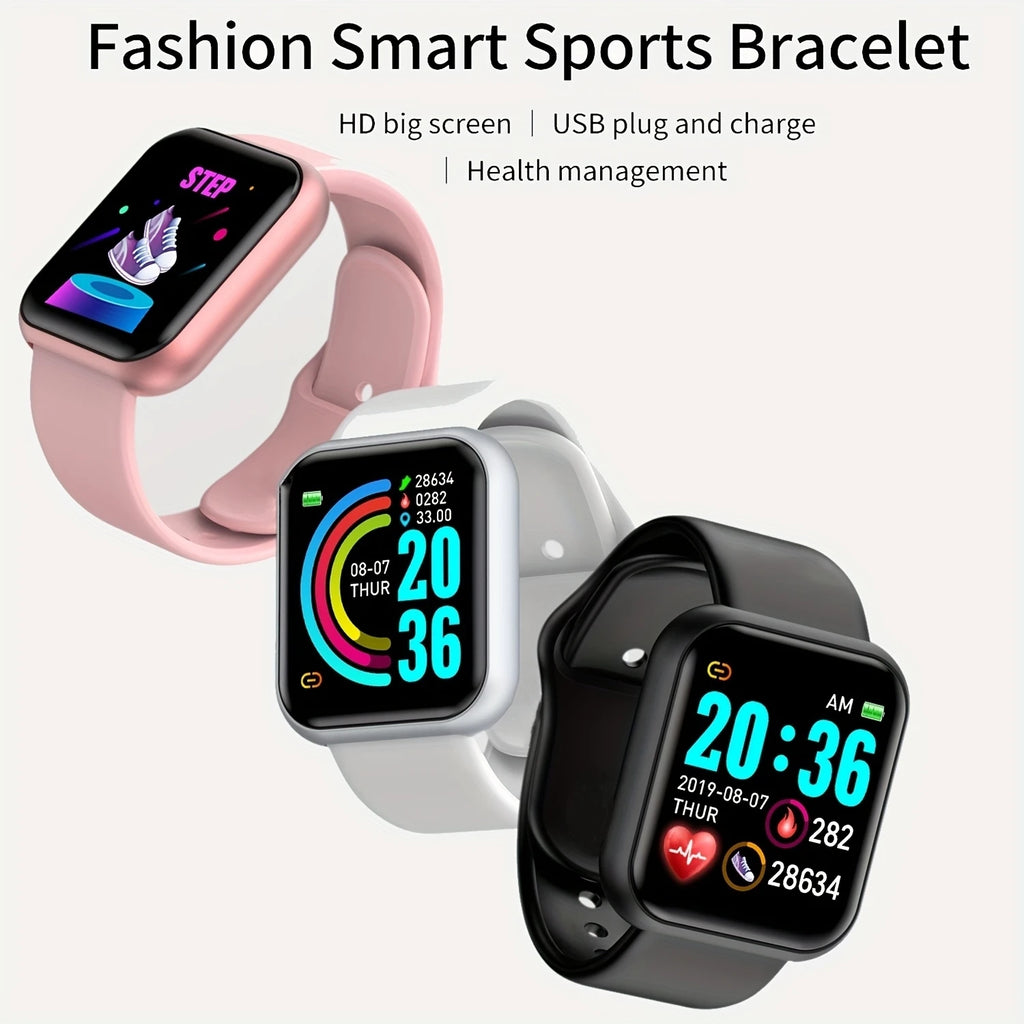 Pulsera Deportiva D13 y 116Plus con Seguimiento de Salud y Notificaciones