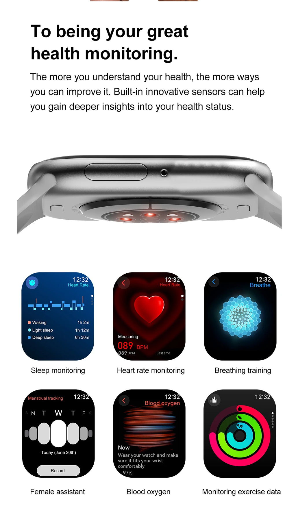 DT Watch X Mini Reloj Inteligente NFC AMOLED