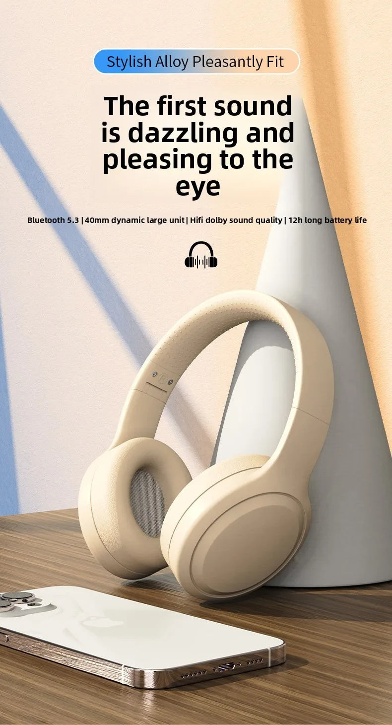 Auriculares Bluetooth Over-Ear HiFi Gaming Regalo